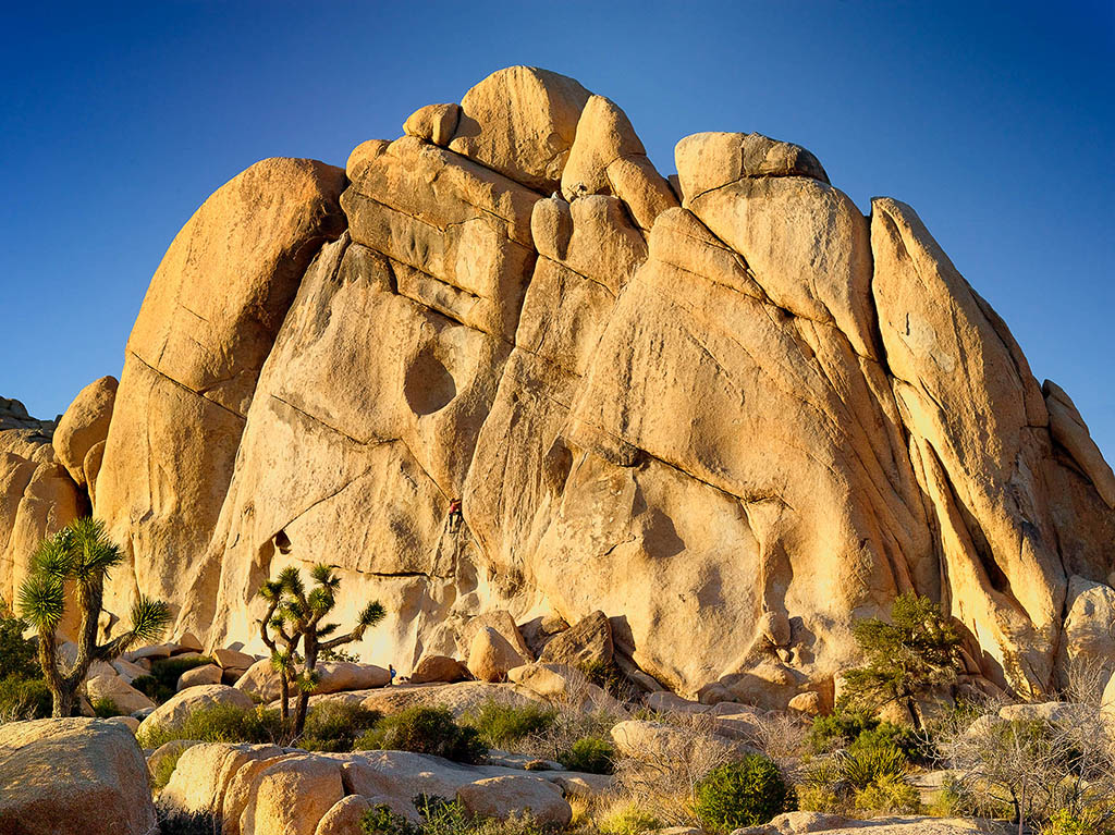 The Old Woman formation at Joshua Tree National Park